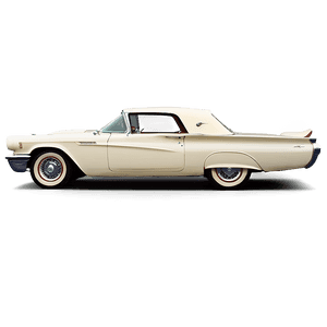 Classic Ford Thunderbird PNG yjg PNG image with transparent background