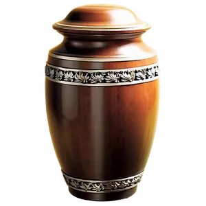 Classic Funeral Urn Png Diq PNG Image