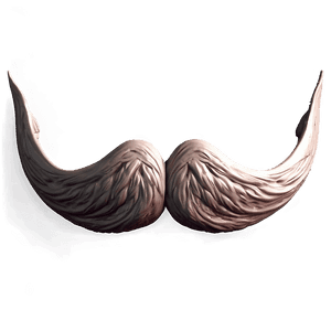 Classic Gentleman Mustache PNG 05042024 PNG