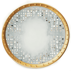 Classic Gold Circle Frame PNG 55 PNG