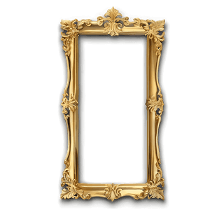Classic Gold Frame Border PNG   olo53 PNG