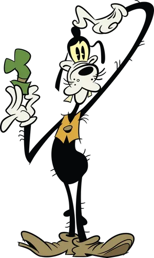 Classic Goofy Pose PNG Image