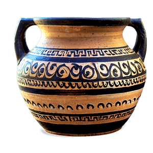 Classic Greek Pottery PNG ope PNG with transparent background