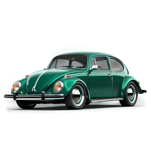 Classic Green Vw Beetle Png 49 PNG Image