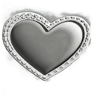 Classic Heart Outline PNG 05252024 PNG