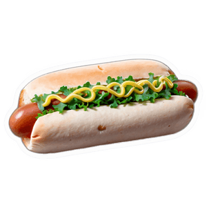 Classic Hot Dog PNG ljd17 PNG image with transparent background
