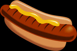 Clip Art Clip Black And White - Clipart Hot Dog Png, Transparent Png PNG image with transparent background