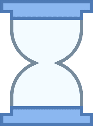 Empty Hourglass Png - Windows 10 Hourglass, Transparent Png PNG image with transparent background