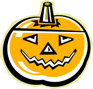 Vector Illustration Of Halloween Trick Or Treat Jack - Jack-o'-lantern PNG image with transparent background