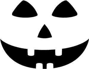 Jack-o'-lantern PNG image with transparent background