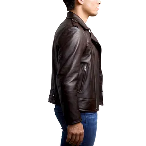 Classic Leather Jacket Png Som PNG Image