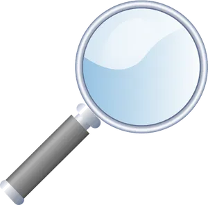 Classic Magnifying Glass Icon PNG Image