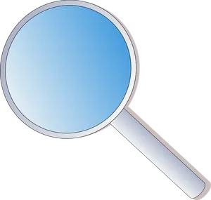 Classic Magnifying Glass Vector PNG Image