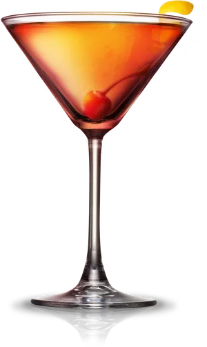 Classic Martini Cocktailwith Olive PNG Image