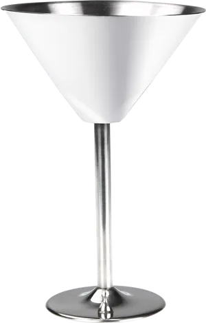 Classic Martini Glass Empty PNG Image