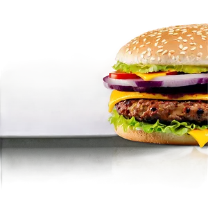 Classic Mcdonalds Burger Png Oeg66 PNG Image