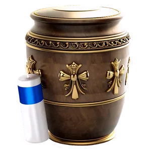 Classic Memorial Urn Png Axr PNG Image