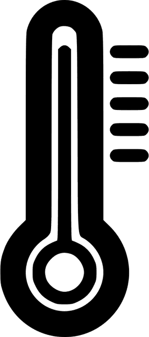 Thermometer - Black-and-white, HD Png Download PNG image with transparent background