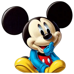 Classic Mickey Mouse Picture Png Sdt47 PNG Image