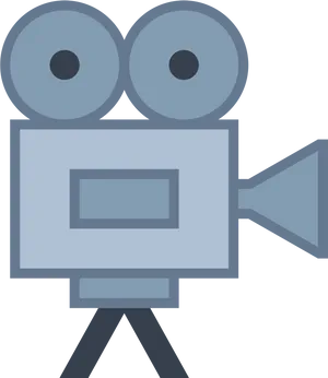 Classic Movie Camera Icon PNG Image