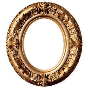 Classic Oval Frame PNG ehh26 PNG image with transparent background