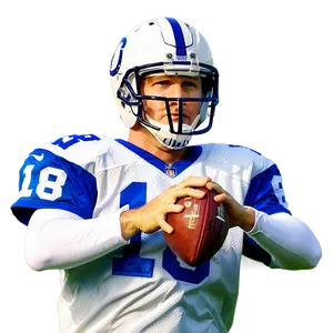 Classic Peyton Manning Colts Png 35 PNG Image