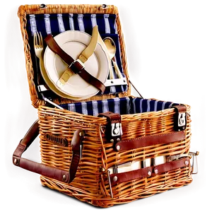 Classic Picnic Basket Png 17 PNG Image