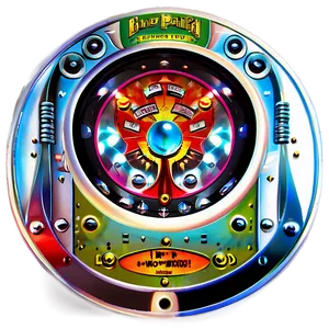 Classic Pinball Machine Png Gtj43 PNG Image