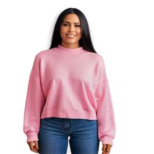 Classic Pink Sweater Png Ipv PNG Image