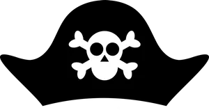 Classic Pirate Hat Icon PNG Image