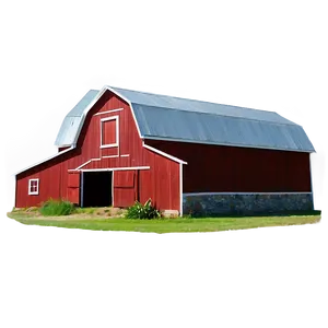 Classic Red Barn Png 05242024 PNG Image