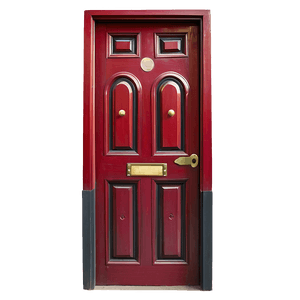 Classic Red Door PNG ijl25 PNG