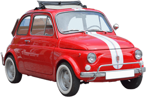Isolated, Fiat 500, Oldtimer, Cinquecento, Automotive - Fiat 500 Cinquecento Oldtimer, HD Png Download PNG with transparent background