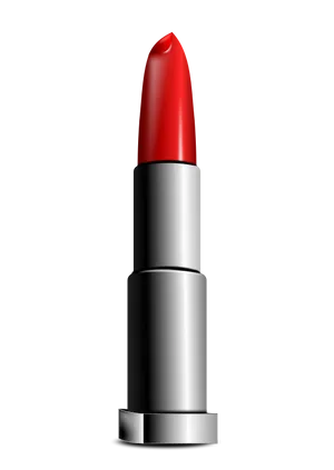 Classic Red Lipstick Product PNG Image