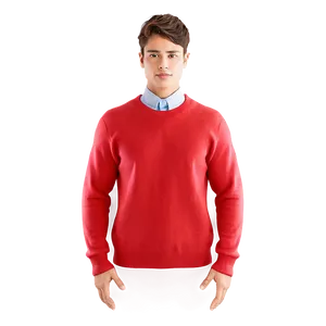 Classic Red Sweater Png Sii PNG Image