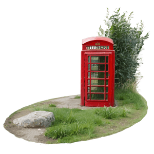 Classic Red Telephone Box England PNG 29 PNG