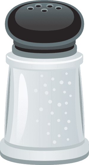 Salt Png Pic - Transparent Transparent Background Salt Shaker, Png Download PNG image with transparent background
