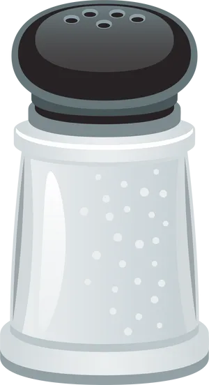 Classic Salt Shaker Vector Illustration PNG Image