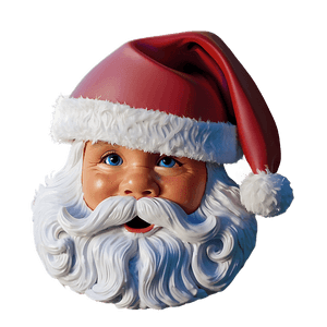 Classic Santa Hat Outline PNG 1 PNG