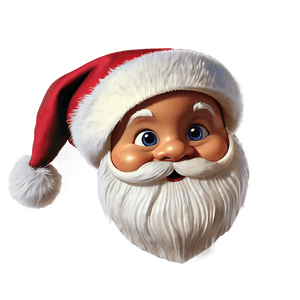 Classic Santa Hat Outline PNG acc PNG