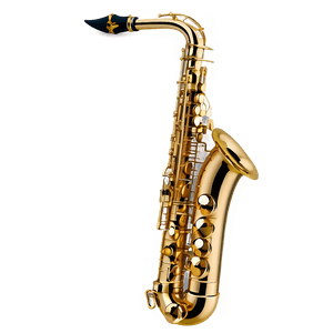 Classic Saxophone Design PNG kth86 PNG