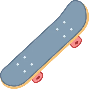 Classic Skateboard Vector Illustration PNG Image