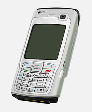 Classic Slider Phone N70 PNG image with transparent background