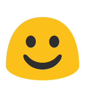 Android Smile Emoji Png, Transparent Png PNG with transparent background