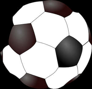 Classic Soccer Ball Illustration PNG image with transparent background