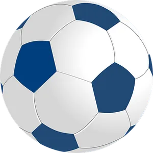Classic Soccer Ball Illustration PNG Image