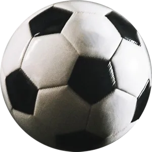 Classic Soccer Ball PNG Image