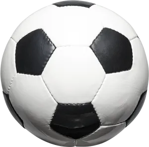 Classic Soccer Ball PNG Image