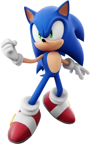 Classic Sonic Pose.png PNG Image