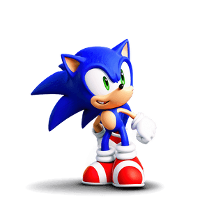 Classic Sonic Pose PNG clr56 PNG image with transparent background